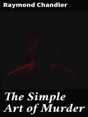 cover image of The Simple Art of Murder